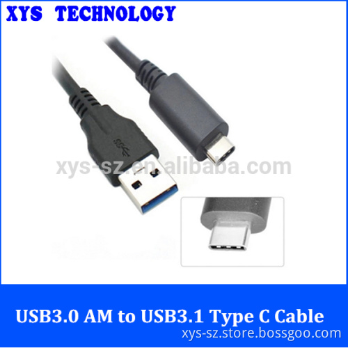 USB3.0 AM to USB3.1 Type C Cable support OEM&ODM order